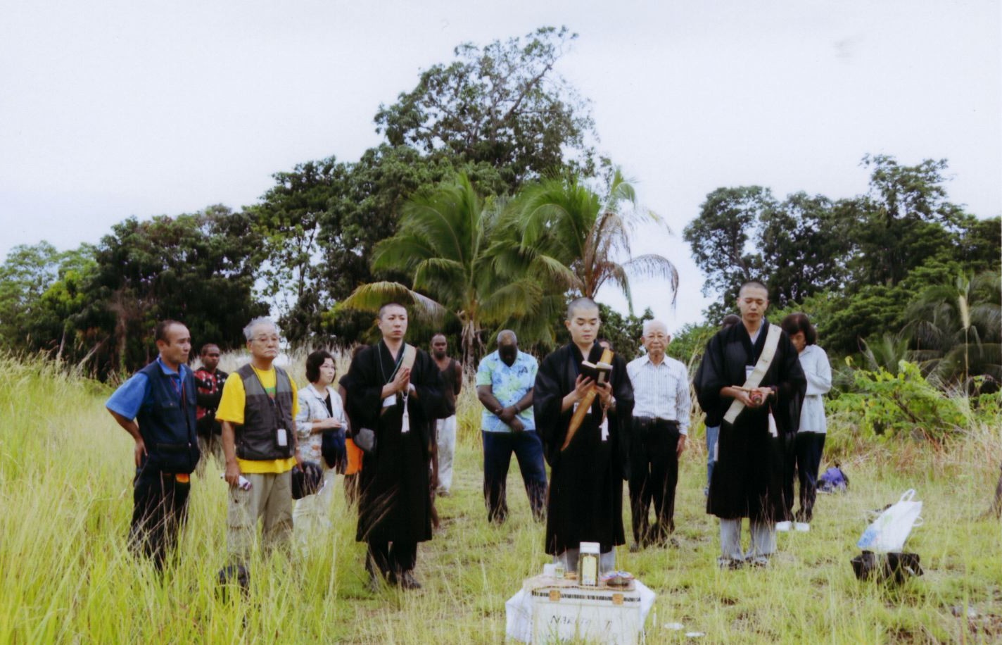 ガダルカナル島でのご供養